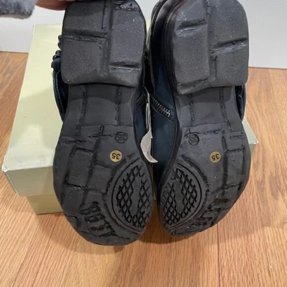 NWT AS98 Studded Simon Moto Boots EU35 (US 5-5.5) - Picture 5 of 5